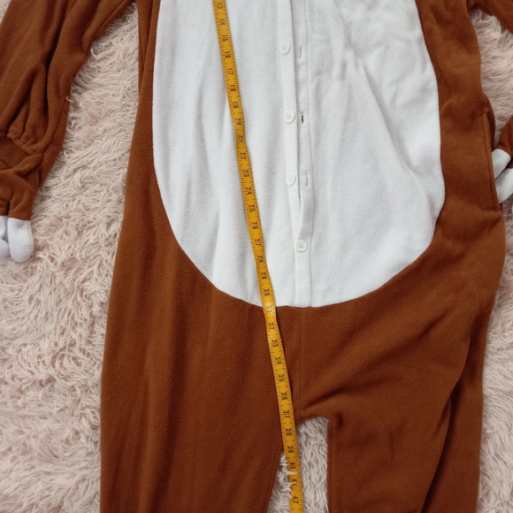 Like new Sloth kigurumi onesie lounger!  Roomy warm & big! Sz's sm-xl! - Picture 9 of 11